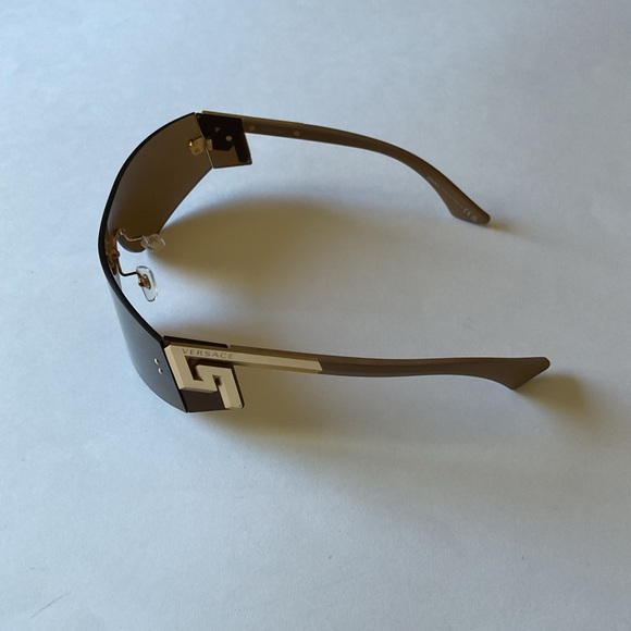 VERSACE 2241 1002/63 SUNGLASSES GOLD AND BROWN WITH CASE NWOT main image 13